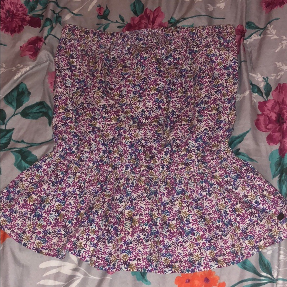 Peplum tube shirt by Tommy Girl